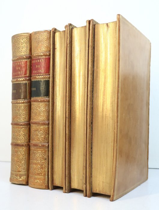 Jean Racine / Moreau le Jeune - Oeuvres. Avec les variantes et les imitations des auteurs grecs et latins, publiées par M. Petitot - 1807