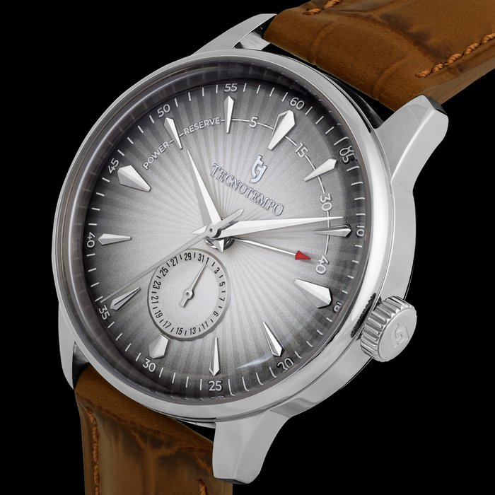 Tecnotempo® - Automatic "Power Reserve" - Limited Edition - Ice Dial - Utan reservationspris - TT.50.PWW - Män - 2011-nutid