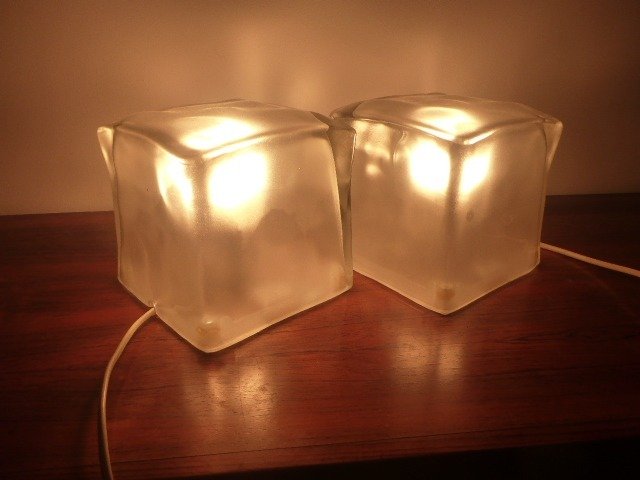 Ikea - Lamppu (2) - Iviken - Lasi, Muovi