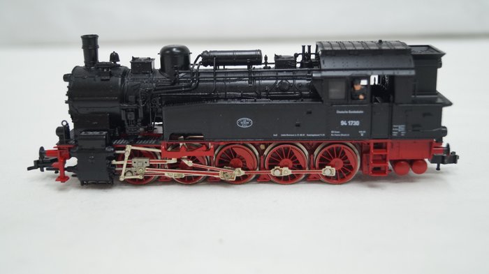 Fleischmann H0 - 4094 - Tilhengervogn-lokomotiv (1) - BR 94 - DB