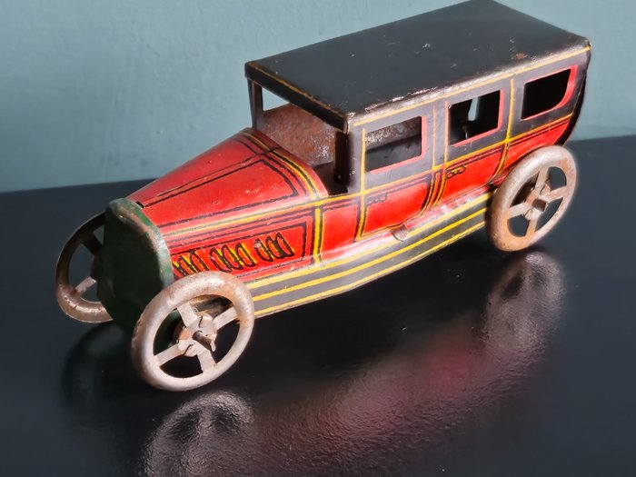 Meier  - Blaszana zabawka Penny toy Limousine - 1900-1910 - Niemcy
