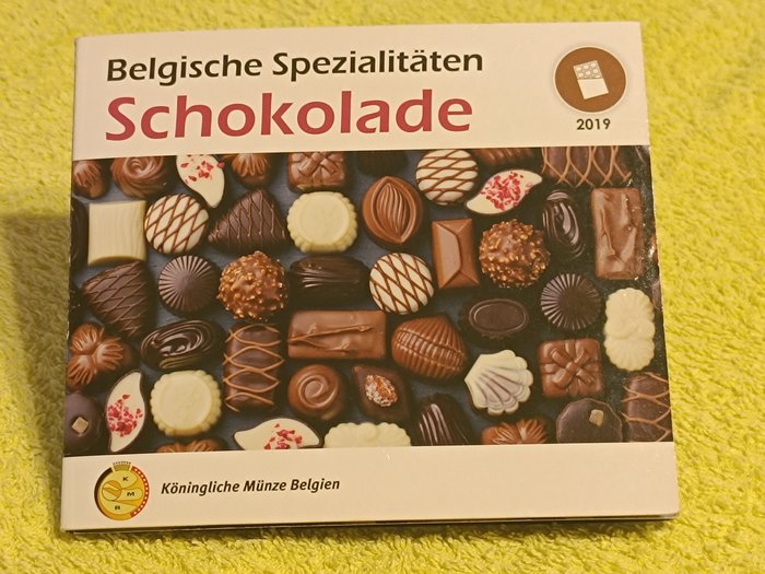 Βέλγιο. Year Set (FDC) 2019 "World Money Fair - Schokolade"  (χωρίς τιμή ασφαλείας)