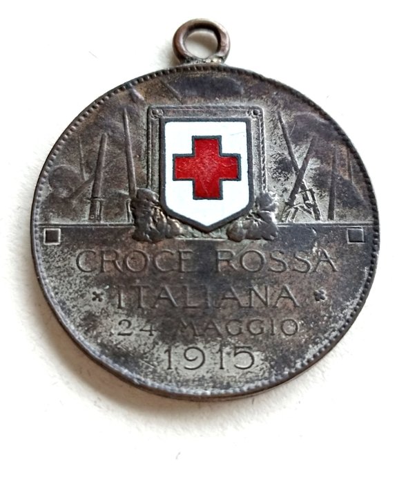 Ιταλία - Μετάλλιο - Red Cross Medal 1915 - 1915