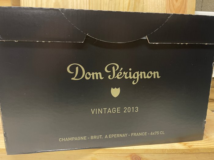 2013 Dom Pérignon - Champagne Brut - 6 Flessen (0.75 liter)