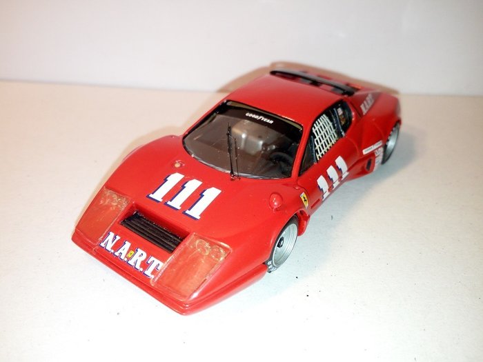 AMR-X Nostalgia 1:43 - Urheiluauton pienoismalli - Ferrari 365BB GT4 NART 12h Sebring 1975 Handbuilt RUF metal kit