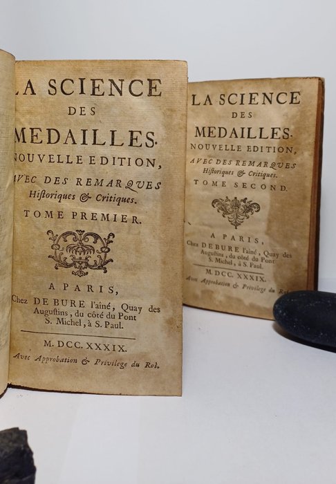 Jacques Bernard - La Science des Medailles - 1739