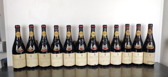 Bersano, 3 x Barbaresco Riserva Speciale 1961, 3 x Barbaresco Riserva Speciale 1964, 3 x Barbaresco - Piedmont - 12 Bottle (0.75L)