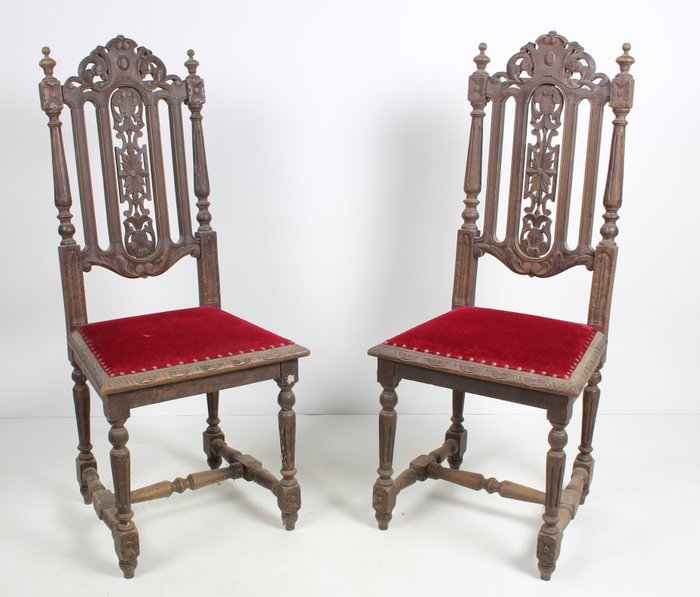 椅 - 木, 兩張椅子