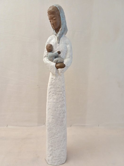 Paul Sersté (1910-2000) - 雕像 - Madonna met kind - 62 cm - 陶瓷