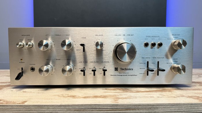 Technics - SU-3500 Stereo Integrated Amplifier (1975-77) Ljudförstärkare