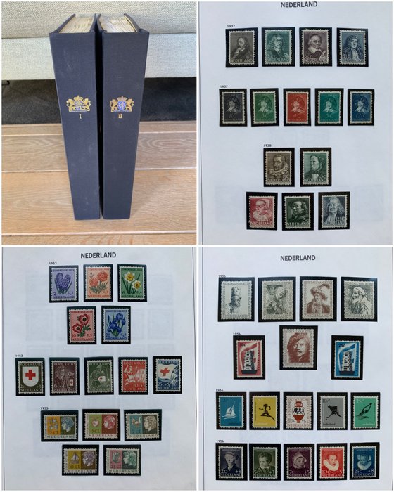 Nederland 1937/1999 - Geheel ongebruikte/postfrisse collectie in twee Davo albums