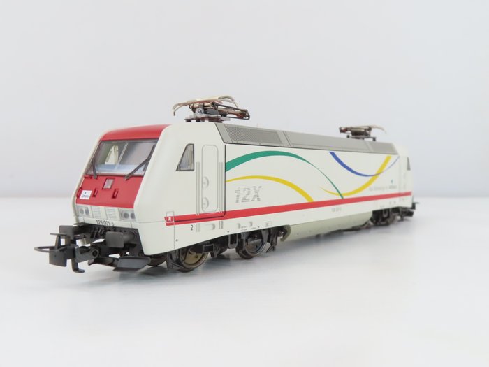 Märklin H0 - 34383 - Elektriskt lokomotiv (1) - BR 128 "12X Rail Technology by ADtranz" - DB