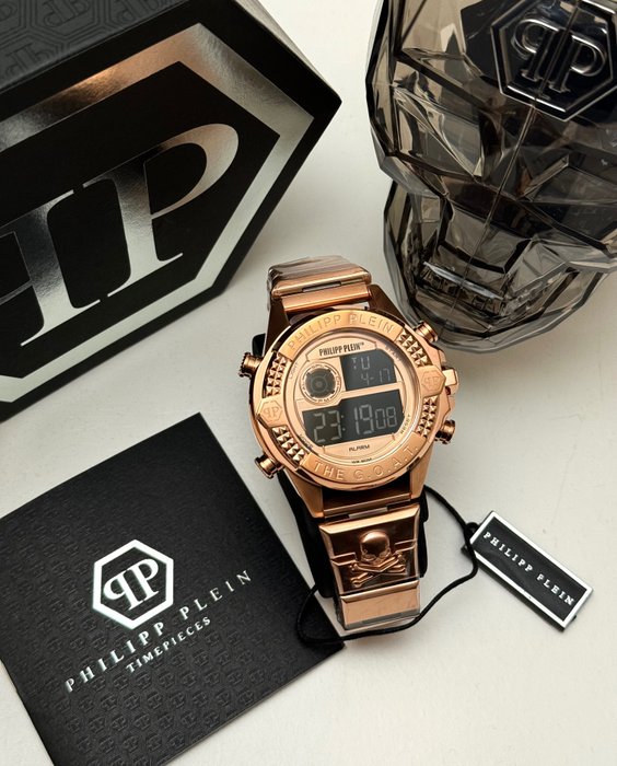 Philipp Plein - PWFAA0421 - The G.O.A.T. - Digitale horloge watch - Ohne Mindestpreis - Unisex - 2011-heute