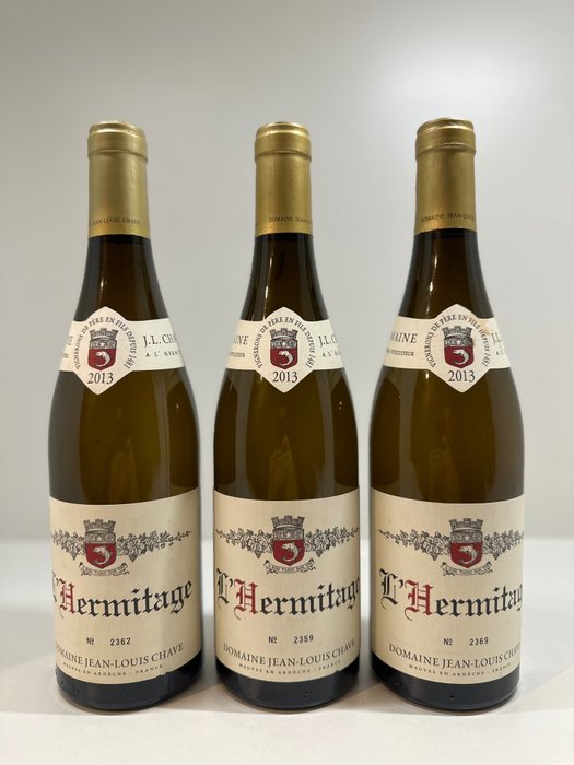 2013 Jean-Louis Chave, Hermitage - Hermitage - 3 Bottles (0.75L)