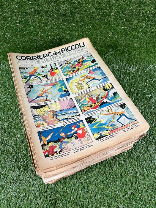 Mega lotto: Il Corriere dei Piccoli 145x riviste - 145 Revista - Primera edición - 1954/1958