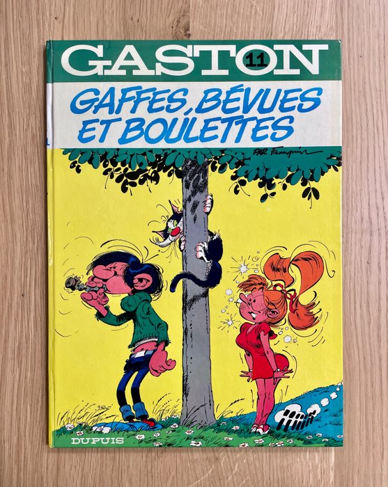 Gaston T11 - Gaffes, bévues et boulettes - C - 1 Album - Ensipainos - 1973