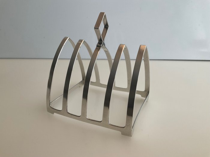 Deakin & Francis ltd - Stativ - Sterling sølv fem bar fire division toast rack - .925 sølv