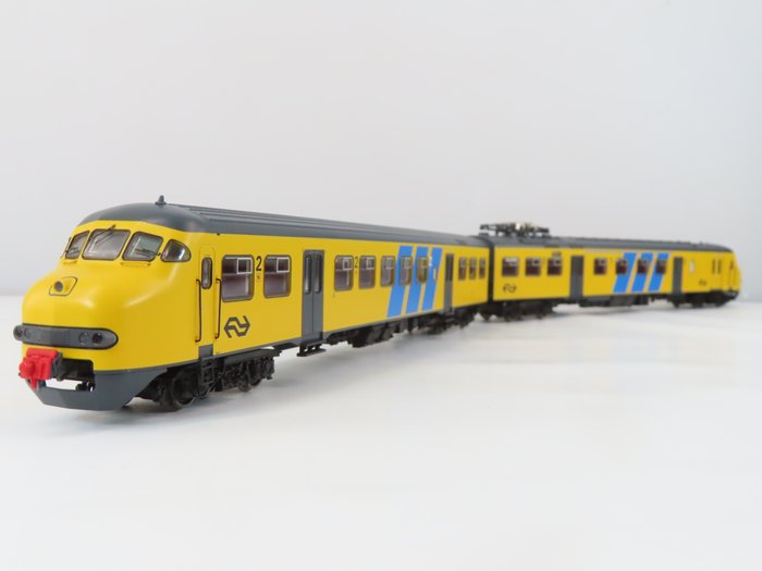 Roco H0轨 - 63139 - 火车单元 (1) - Plan V 黄色配色，声音饱满 - NS
