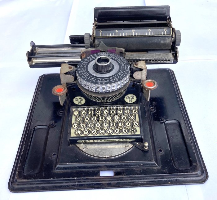 Gescha (Gebrüder Schmid), GSN Junior model 3 - Schreibmaschine - 1930-1940