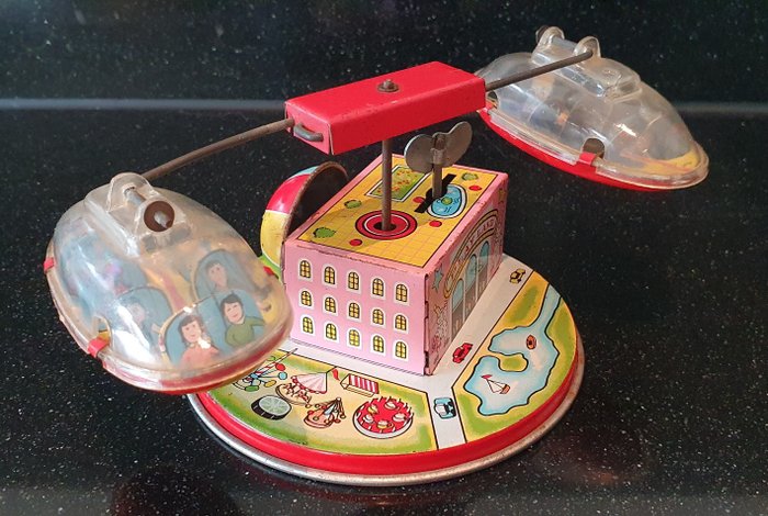 Yone  - Blikken speelgoed Play land sky bus - 1960-1970 - Japan