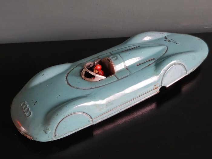 Distler  - 锡制玩具 Auto Union Rennwagen - 1940-1950 - 德国