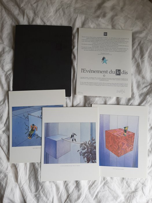 Moebius - L'Événement du Je dis - 1 portafolio - Edición limitada - 1991