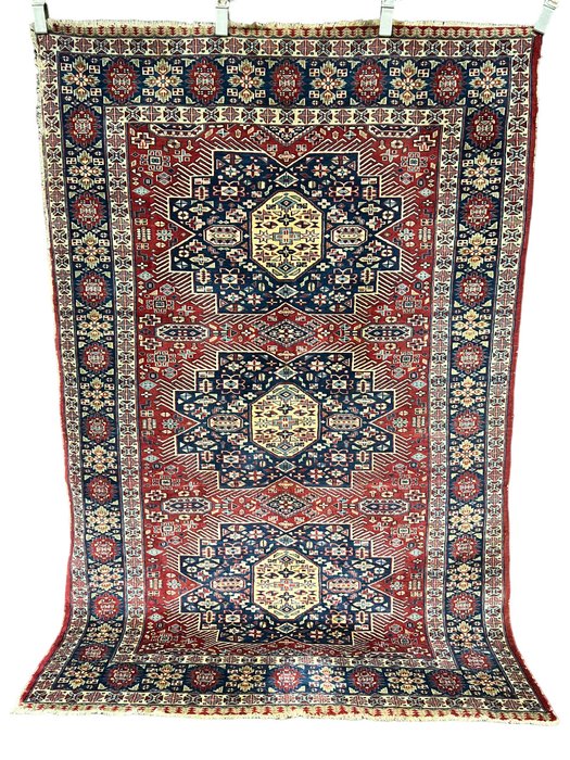 古董希尔万哈萨克语 - 地毯 - 190 cm - 130 cm