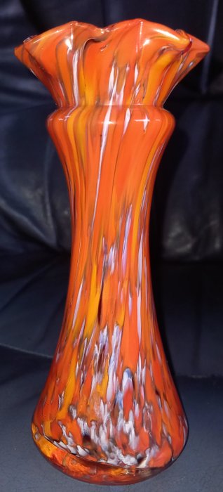 Superbe Vase Clichy - François Théodore Legras - Vaso  - Vetro