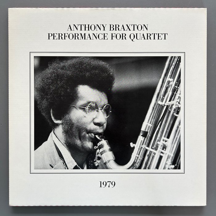 Anthony Braxton - Performance For Quartet (1st pressing!) - 單張黑膠唱片 - 第一批 模壓雷射唱片 - 1985