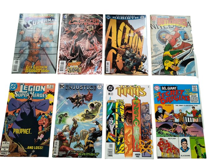Action Comics, Supergirl, Superman, 神力女超人 - DC - 20 Comic - 1984/2021