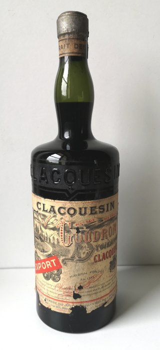 Clacquesin - Goudron Pine liqueur  - b. 1930s - 100cl