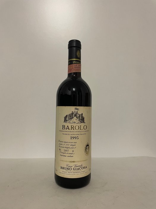 1995 Bruno Giacosa, Villero di Castiglione Falletto - 巴羅洛 - 1 Bottle (0.75L)