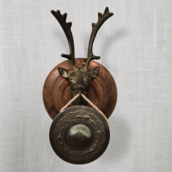 Decorative bell - Gong - Hertenkop 