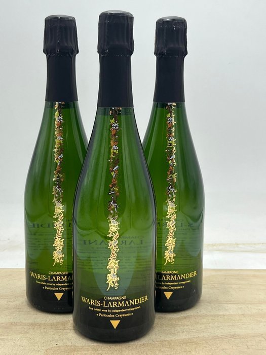 Waris-Larmandier, Particules Crayeuses Extra-Brut Grand Cru Blanc de Blancs - Champagne Grand Cru - 3 Bottles (0.75L)