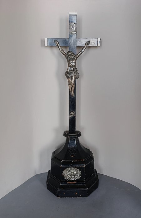  Crucifix - Zilver - 1850-1900 