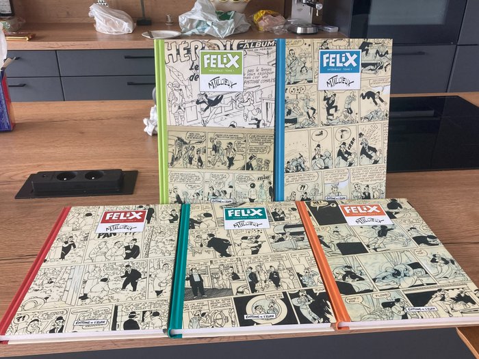 Intégrale Félix - 5x C - 5 Alben - Erstausgabe - 2015/2017
