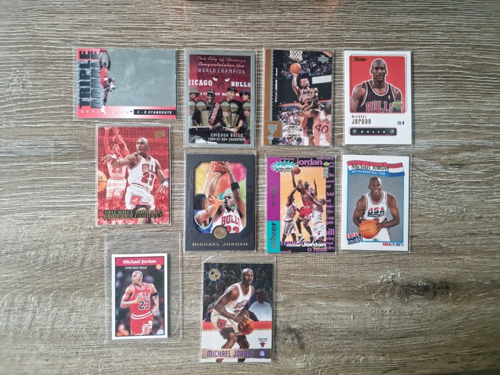1990s - NBA - Michael Jordan - 10 cards - 1 Mixed collection
