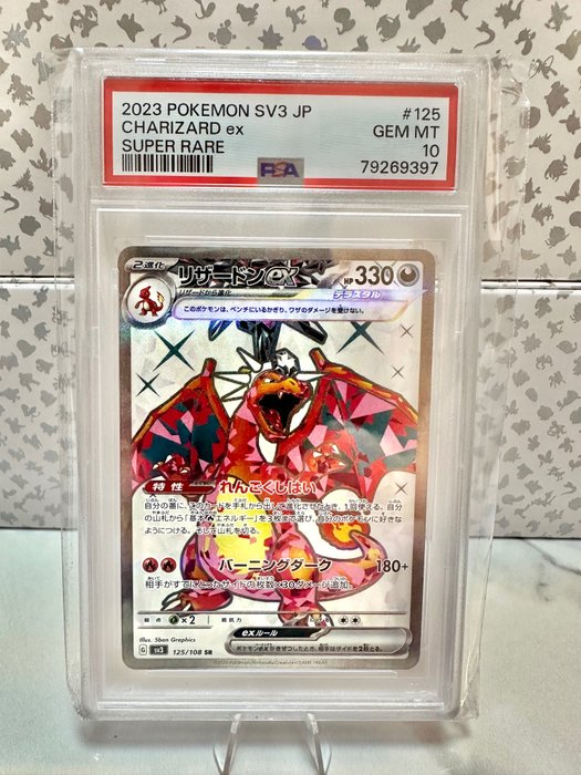 Pokémon Graded card - Glurak - PSA 10