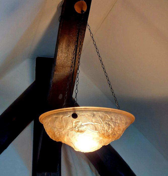 Hängande lampa - Hortensia - glas