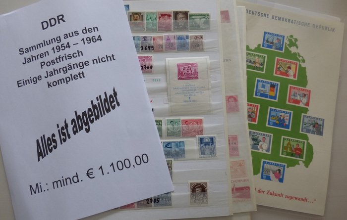 DDR 1954/1964 - Schöner Posten