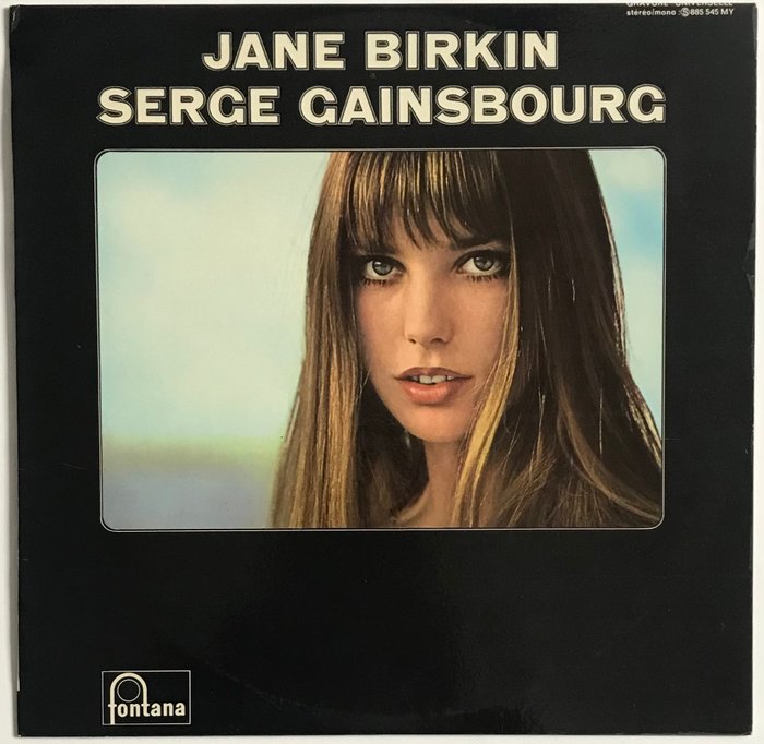 Serge Gainsbourg & Jane Birkin - Serge Gainsbourg - Jane Birkin - 黑膠唱片 - 第一批 模壓雷射唱片 - 1969