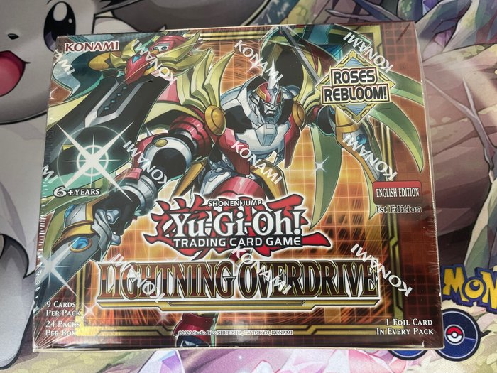 YU-GI-OH - Lightning Overdrive - 1ST Edition Booster box
