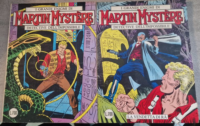 Martin Mystère nn. 1/25 - sequenza completa - 25 Comic - Første udgave - 1982