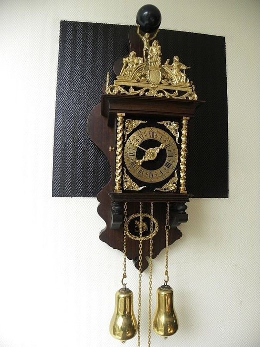 贊丹/贊瑟斯時鐘 -   木, 銅 - 1910-1920