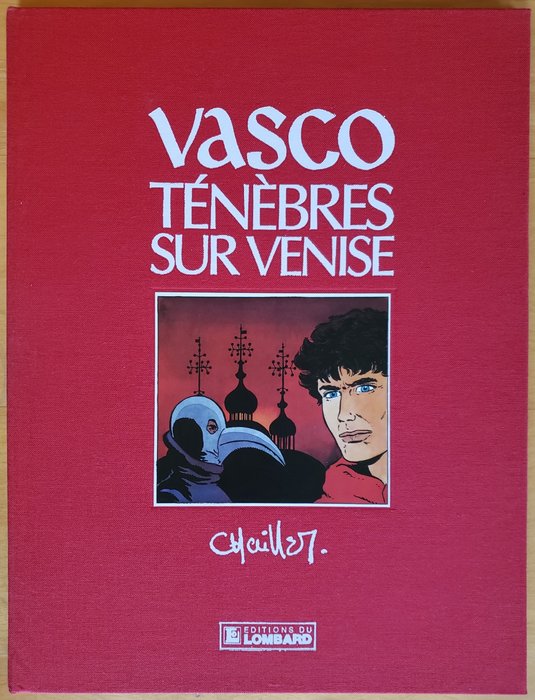 Vasco T6 - Ténèbres sur Venise - C - 1 Album - Ediție limitată și numerotată - 1987