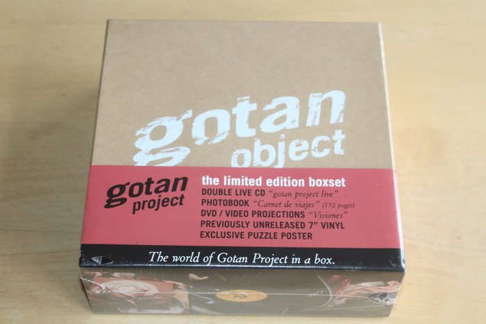 Gotan Project - Gotan Object - Zestaw płyt CD - 2008