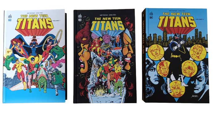 The New Teen Titans Collects #1-41 (1980-1984) - The New Teen Titans - 3 Coleção de capa dura - 2019/2020