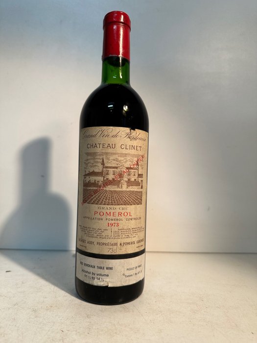 1973 Chateau Clinet - Pomerol - 1 Flasche (0,73 l)