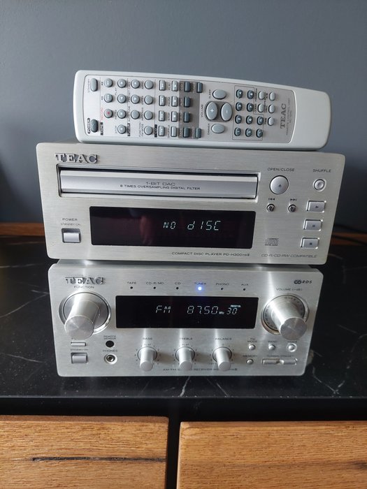 TEAC - AG-H300 Mklll Solid-State-Stereo-Receiver, PD-H300 MkII CD-Player - HiFi-Anlage