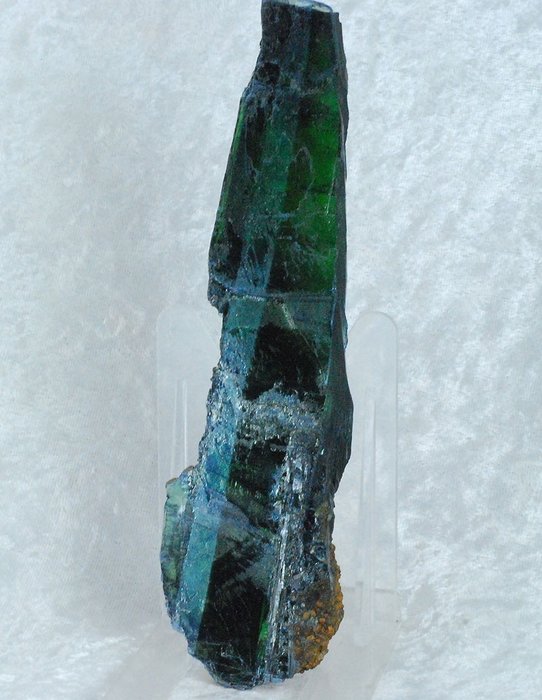 蓝铁矿 水晶 - 高度: 165 mm - 宽度: 45 mm- 125 g